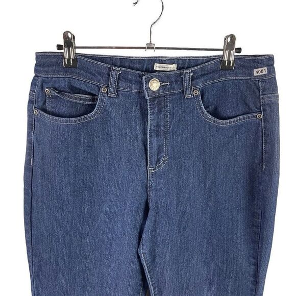 Basic Editions Bootcut Jeans 10M Women’s Dark Wash Pre-Owned [#4081] - Picture 3 of 6